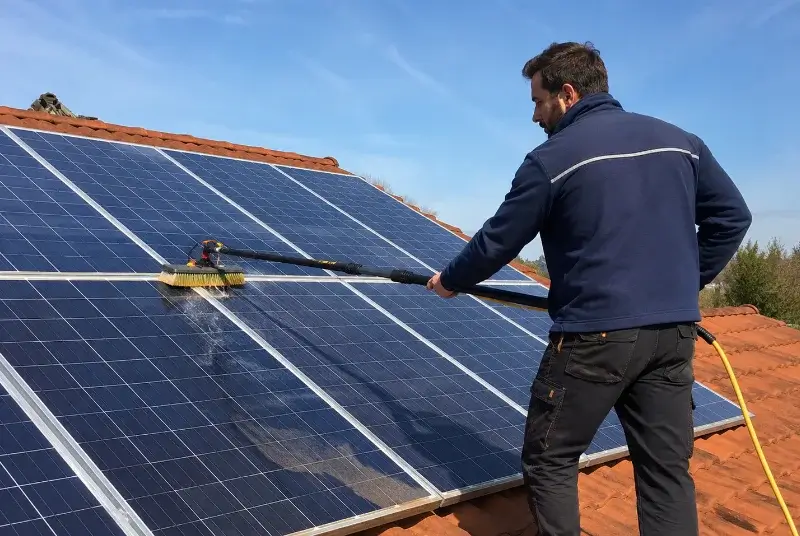 Nettoyage et entretien de panneaux solaires à Saint-Père-en-Retz